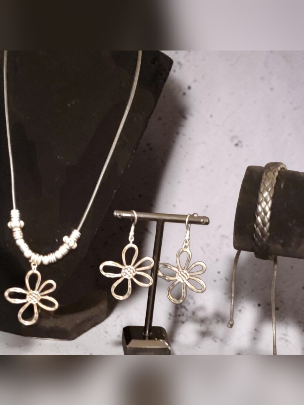 Edgy Urban Jewelry Trio 3pc Set New, Indie, Retro , Goth, Punk